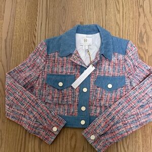 House of Harlow 1960 Multicolor Tweed Jacket